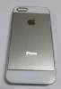 iPhone 5 / 5S Hard Case Back Cover Metallic Silver IP5HCBCMS OEM