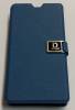 Sony Xperia SP M35h - Leather Wallet Case With Magnetic Flip Blue (OEM)