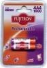 Fujitron AAA 1000mAh Rechargeable Batteries 2 Pack