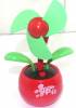 Mini USB Fan Colorful Cute Flower - Green/Red