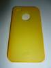 Clear Soft Flexible iPhone 4/4S TPU Silicone Case Mobile Cover - Yellow  I4SCY OEM