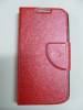 Samsung Galaxy S4 Mini i9190 Leather Stand Wallet Case Red
