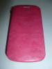 Samsung Galaxy S Duos S7562 Leather Case With Plastic Back Cover Magenta SGSDS7562LCWPBCM OEM