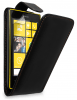 Nokia Lumia 520/525 - Δερμάτινη Θήκη Flip Μαύρη (OEM) Nokia Lumia 520/525 - Δερμάτινη Θήκη Flip Μαύρη (OEM)