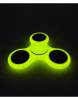 BLCR Tri-Spinner Fidget Toy EDC Plastic 3 minute Hand Spinner for Autism and ADHD Phosphorus Yellow