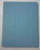 ipad 2 - Leather Case with Plastic Back Cover 3Fold Light Blue (OEM)