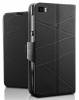 Xiaomi Mi3 - Leather Flip Case With Silicone Back Cover Black (OEM)