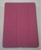 ipad Air / Air 5 - Leather Case with Plastic Back Cover 3Fold Pink (OEM)
