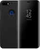 Θήκη Clear View για Huawei Y6 (2018) Μαύρο (ΟΕΜ)