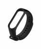 Replacement Wrist Strap Wearable Wrist Band for Xiaomi Mi Band 3 / 4  Black