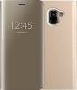 Θήκη Clear View για Samsung Galaxy J6 Plus ΧΡΥΣΟ (OEM)