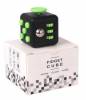 FIDGET DICE CUBIC TOY FOR FOCUSING / STRESS RELIEVING Green-Black (OEM)