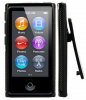 iPod Nano 7 - TPU GEL Case With Belt Clip Black (OEM)
