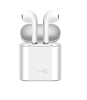 Wireless Bluetooth i7S Λευκό με Βάση Φόρτισης, Μεταφοράς Wireless Bluetooth i7S Λευκό με Βάση Φόρτισης, Μεταφοράς
