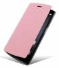 Leather Stand/Case for Alcatel One Touch Idol X Plus 6043D Pink (OEM)