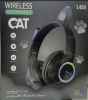 CHILDREN'S WIRELESS HEADPHONES black color , L450 (OEM)