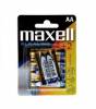 Alkaline batteries Maxell LR6 AA / 1.5 Volt Blister (4 Pieces +2 Bonus)