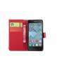 Leather Wallet Stand/Case for Alcatel One Touch Pop C9 OT-7047D Red (OEM) Leather Wallet Stand/Case for Alcatel One Touch Pop C9 OT-7047D Red (OEM)