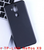 Black  Thin Gel TPU Phone Case for  TP-LINK NEFFOS X9 (BULK) (OEM)