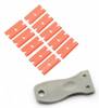 Plastic Tool for Opening Mobile Phones with 10pcs Spare Blades (0401020125)
