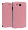 Lenovo A680 - Leather Stand Case With Back Cover Pink (OEM)