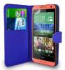 Δερμάτινη Θήκη/Πορτοφόλι για HTC One Mini 2 Μπλέ (OEM) Δερμάτινη Θήκη/Πορτοφόλι για HTC One Mini 2 Μπλέ (OEM)