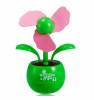 Mini USB Fan Colorful Cute Flower - Pink/Green (OEM)