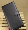 Sony Xperia M2 Aqua D2403 - Leather Wallet Stand Case Black (OEM)