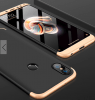 Bakeey™ Full Body Hard PC Case 360° Xiaomi Redmi Note 5/Note 5 Pro Gold/Black