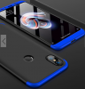Θήκη Bakeey™ Full Plate 360° για Xiaomi Mi A2 /Xiaomi Mi 6X Μπλε/Μαύρο