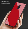 Θήκη Τύπου Καθρέπτης για Xiaomi Pocophone F1 Κόκκινο με Μαύρο Πλαίσιο (OEM)