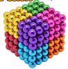Χρωματιστοί μαγνήτες 5mm 216PCS Magnetic Balls DIY Puzzle Toy - 8 ΧΡΩΜΑΤΑ (OEM)