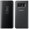 Mirror Clear View Cover Flip for Samsung Galaxy S8  Black (OEM)