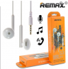 ΑΚΟΥΣΤΙΚΑ  Stereo  Handsfree Remax ΑΣΠΡΟ RM-609 (REMAX)
