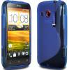 TPU Gel Case S-LIne for HTC Desire C A320e Blue (OEM)
