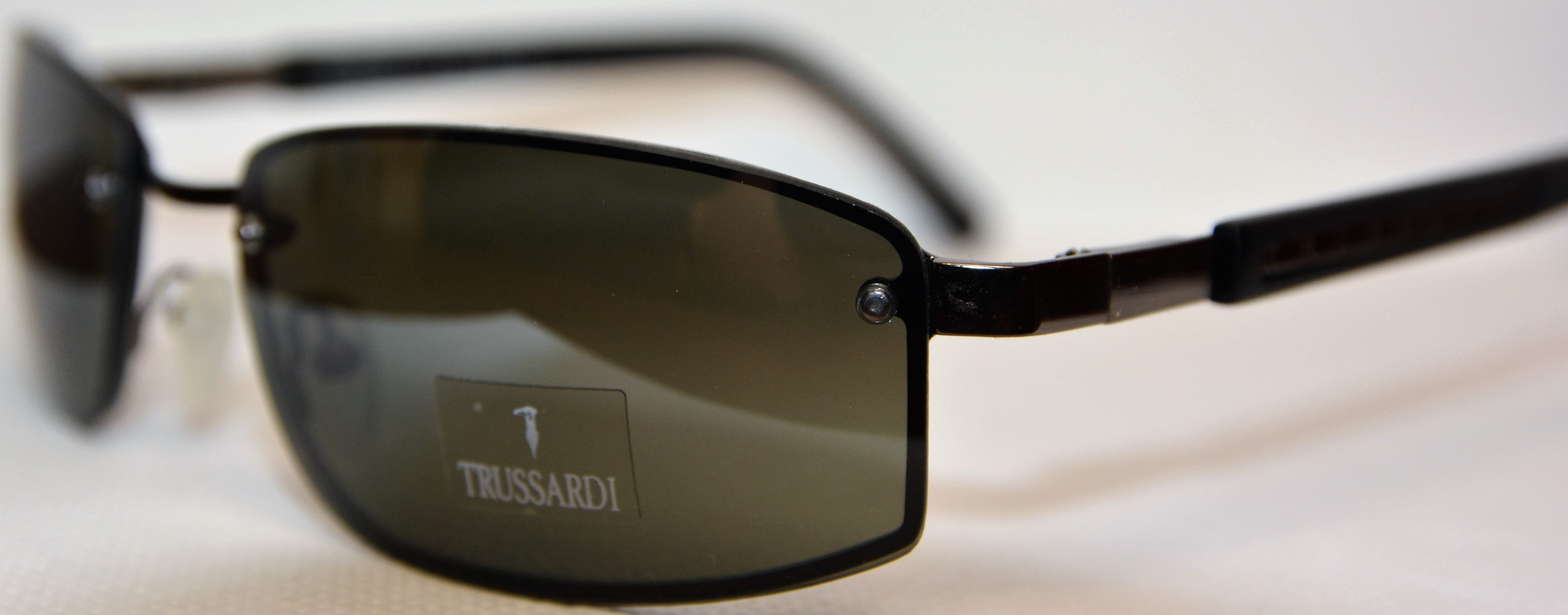 Designer sunglasses Trussardi Visibilia TE 20439 711 6319 135 Black