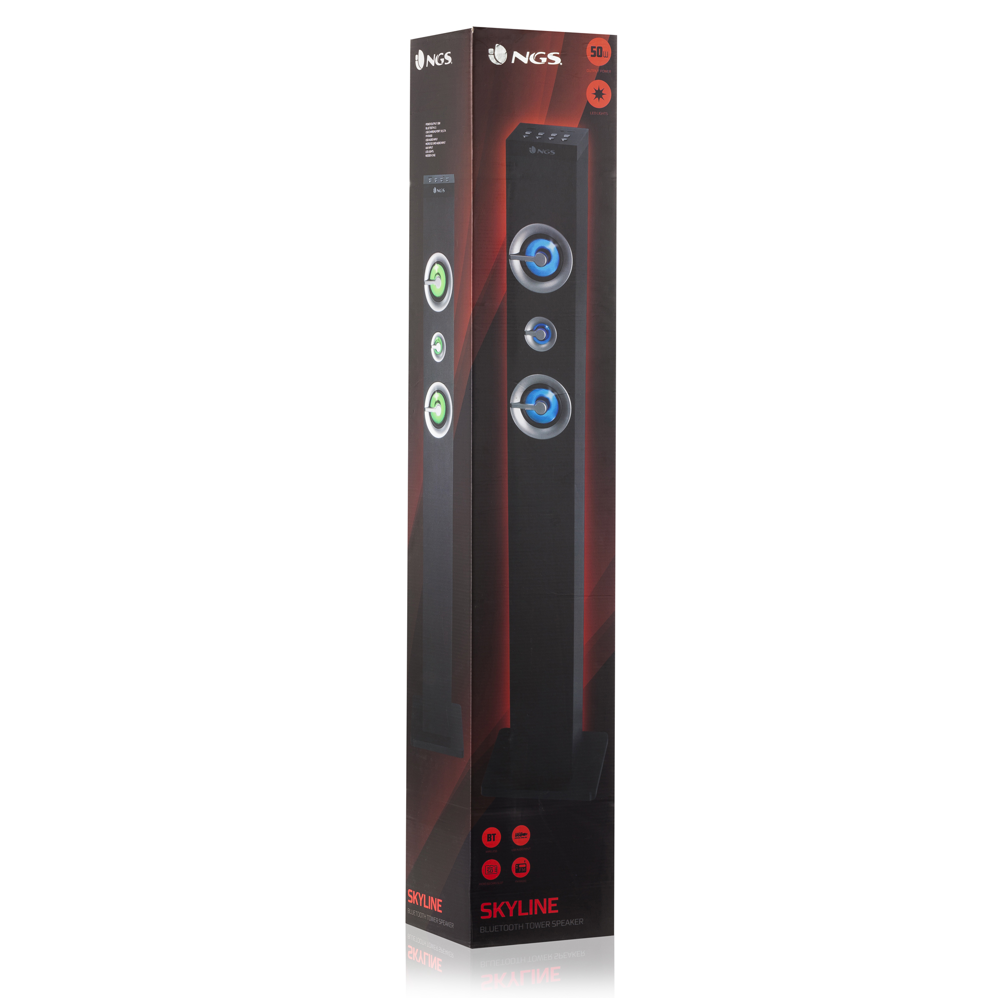 Ηχοσύστημα tower NGS Skyline 50W RMS