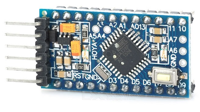 Pro Mini Microcontroller Circuit Board for Arduino (5V / 16MHz) in ...