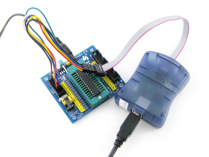 Atmel AT AVRISP AVR ISP mkII In-System Programmer ATAVRISP2 AVRISPmkII ...