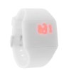 Creative Touch Screen Wrist Watch with Red LED Display and White Plastic Band (OEM) (BULK) Creative Touch Screen Wrist Watch with Red LED Display and White Plastic Band (OEM) (BULK)