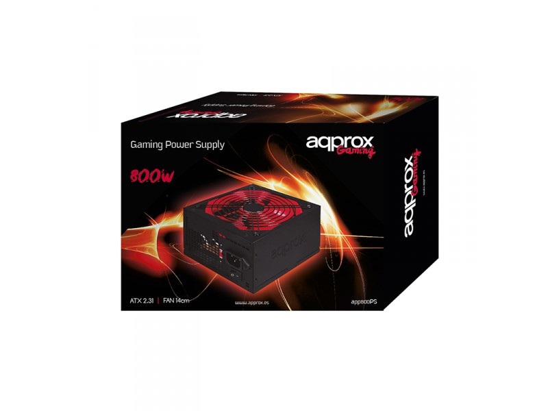 Τροφοδοτικό Approx 800W App800Ps (Για Gaming)