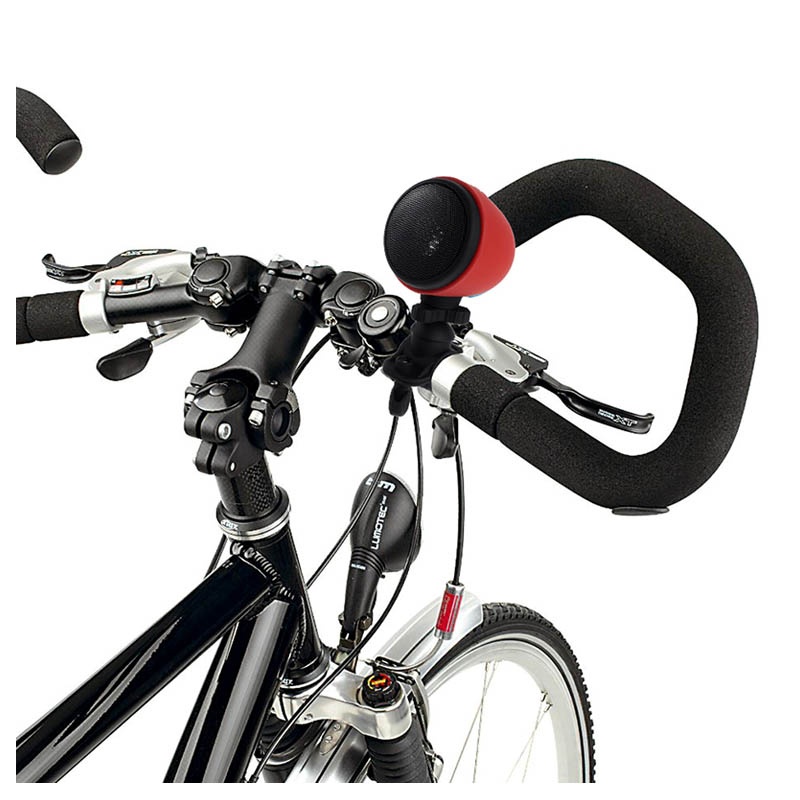 MA-861 Waterproof Bluetooth Wireless Bicycle Bike Speaker MP3 Player with Handsfree Function for Bluetooth Smartphone - Red