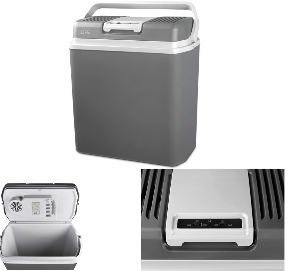 Ηλεκτρικό φορητό ψυγείο 20L, 12V & 220-240V LIFE