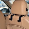 Κρεμάστρα αυτοκινήτου CAR-0007 για το προσκέφαλο, μαύρη, 2τμχ | CAR-0007