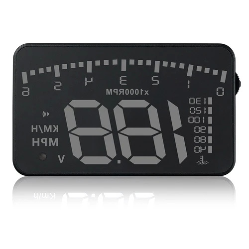 A900 HUD Head-Up Display Overspeed Warning Windshield Projector Alarm System (Universal Auto)
