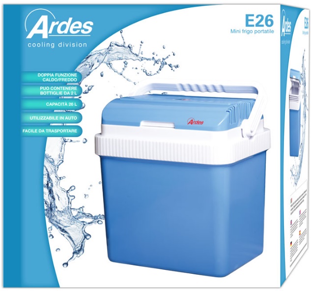 ARDES Ηλεκτρικό Φορητό Ψυγείο 26 LT 12V ARDES AR5 E26