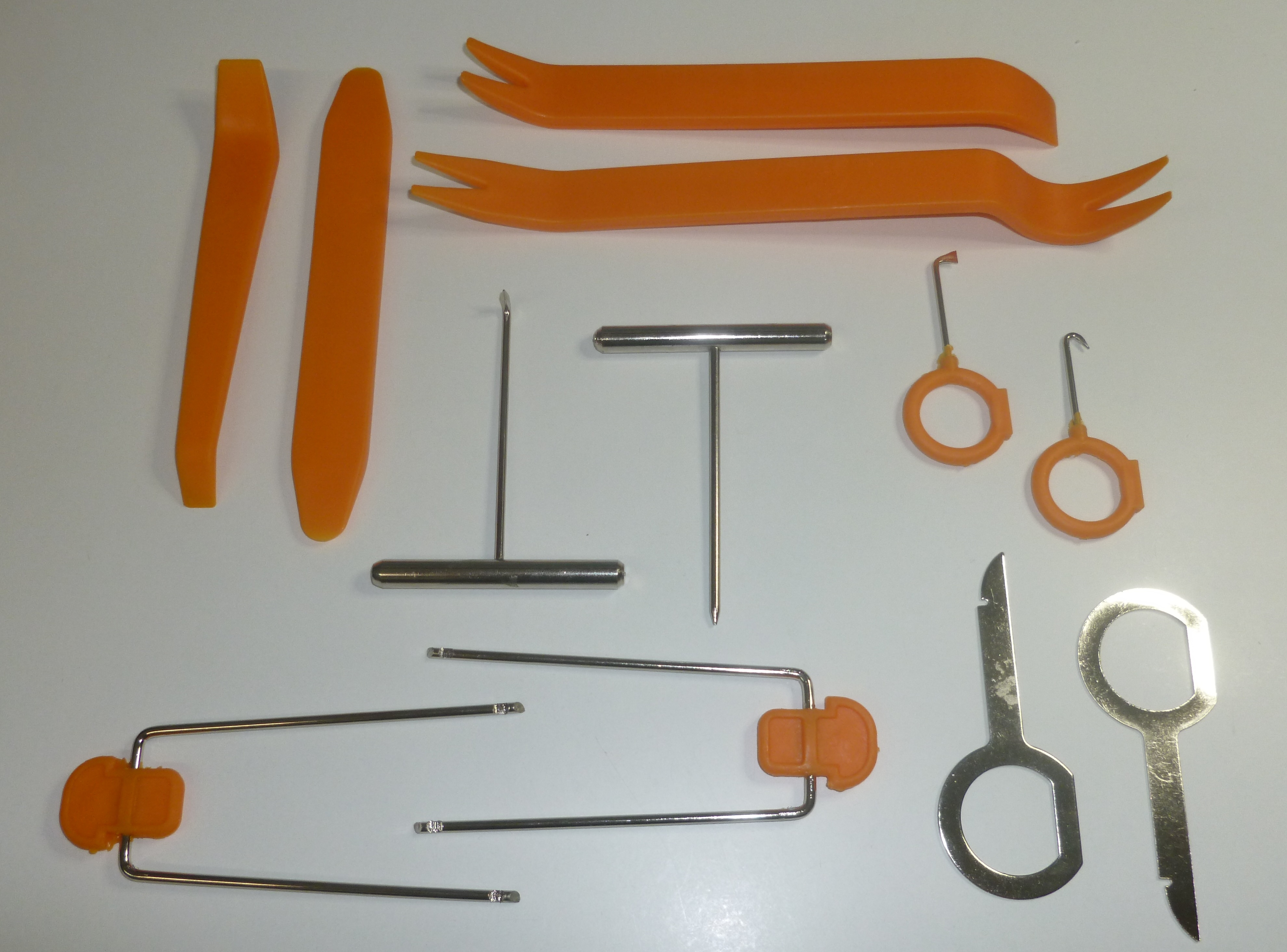 Car Door Body Dash Center Console Remover Tool Kit (OEM) (BULK)