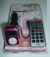 Car MP3 FM Transmitter Modulator 8 in 1 Magenta (OEM)