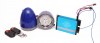 USB/SD MP3 Player with FM Radio & Motorcycle Alarm (Blue) (oem)