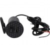 Motorcycle Waterproof USB Mobile Phone Charger with Switch (CD-3001) (Black) (Motorcycles)